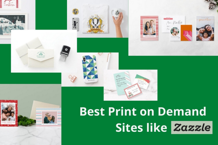 zazzle - print on demand companies to sell customized products