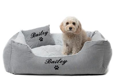 what-are-the-best-items-to-dropship-on-eBay-Personalised-Dog-Bed-Grey-Fluffy