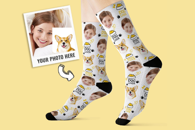 personalized print on demand socks 