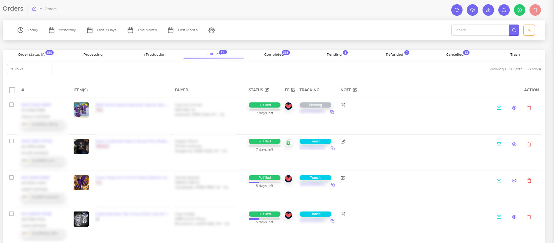 podorder print on demand order fulfillment