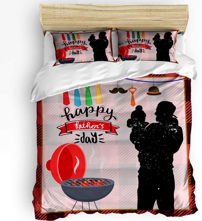 Bedding set on father day