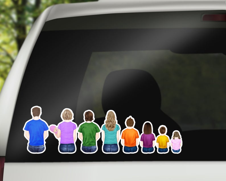 Decals and stickers print on demand father day