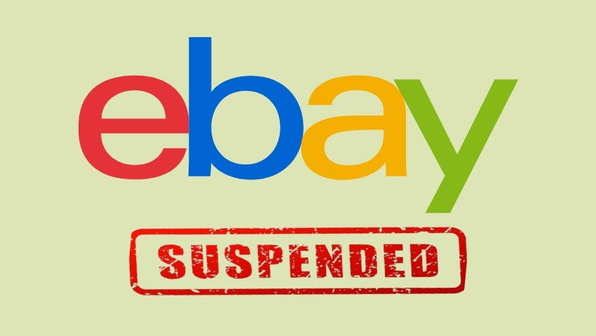 Các loại suspend tài khoản bán hàng eBay