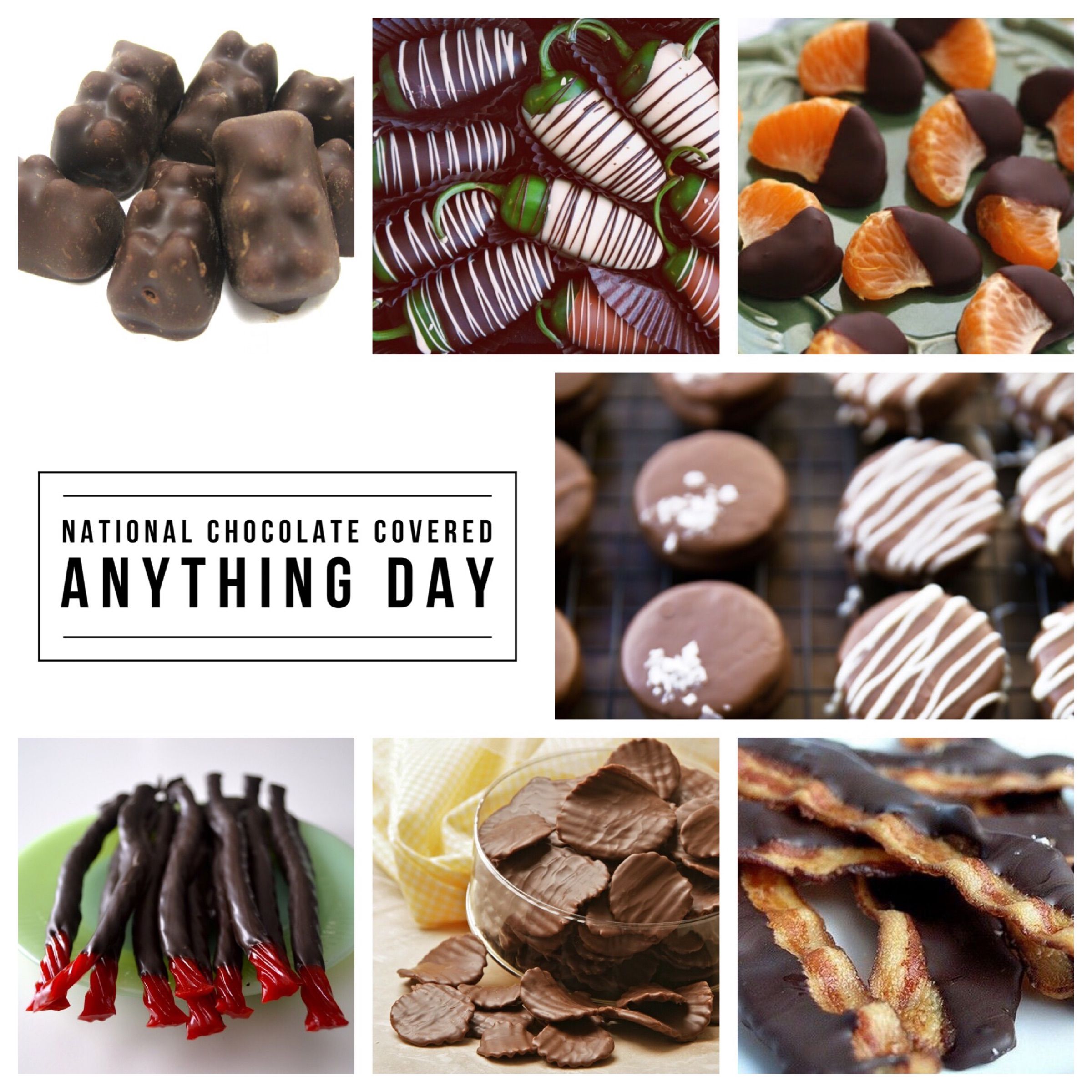 National Chocolate Covered Anything Day - Special Holidays Boost Sales Print On Demand