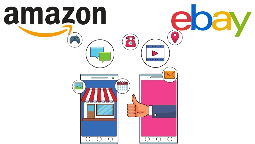 Phương thức chạy quảng cáo giữa Amazon vs eBay 