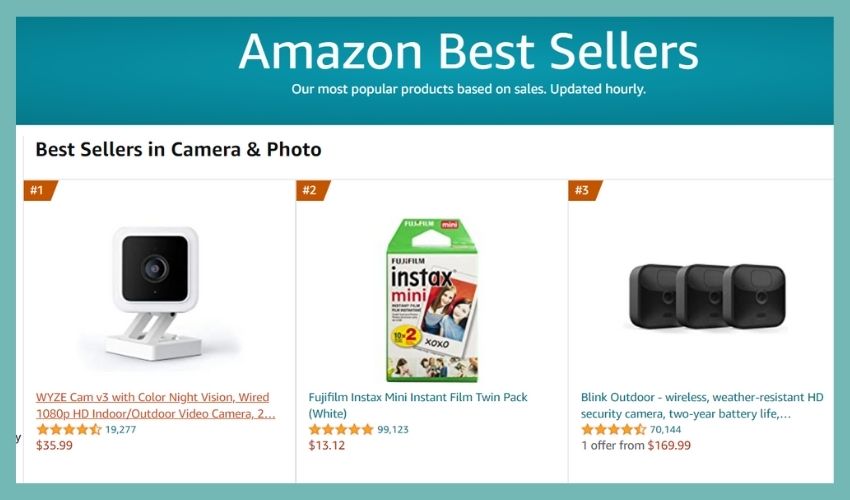 Best Sellers In Camera & Photo 