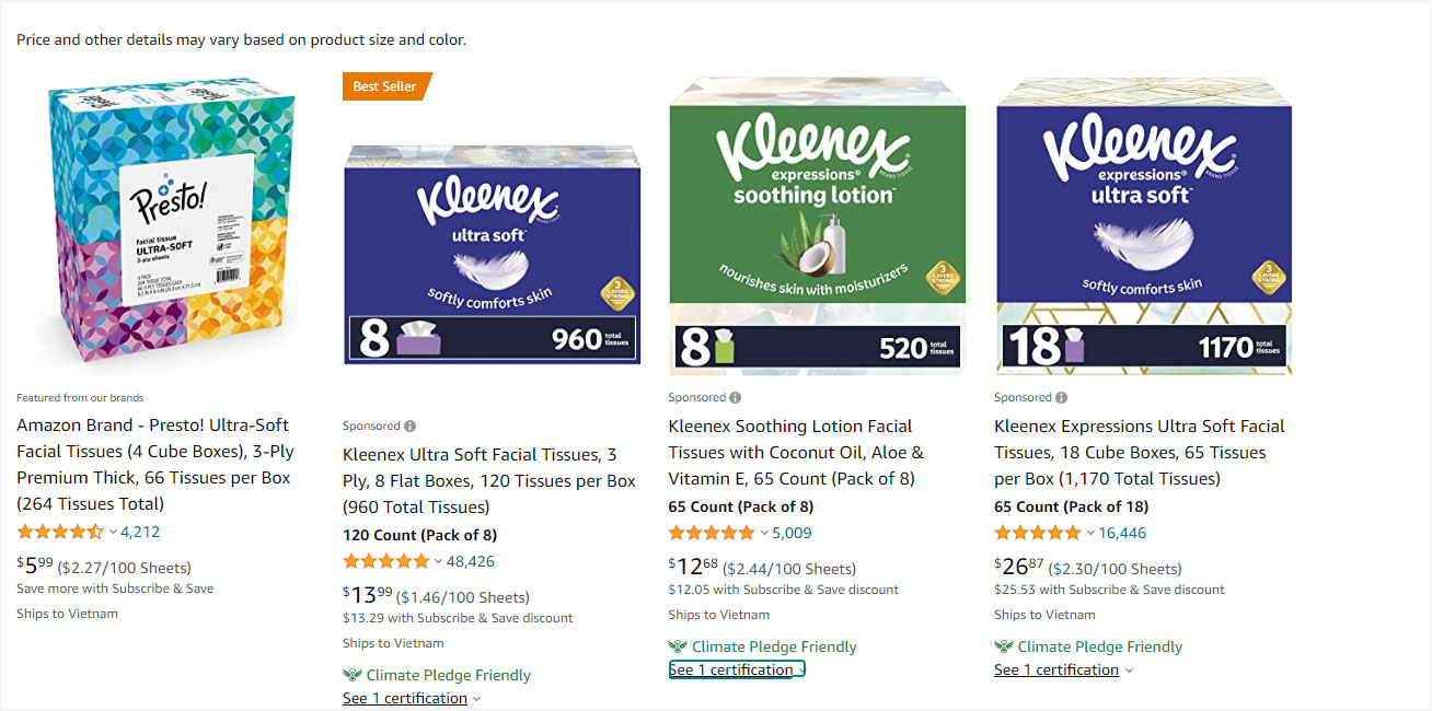 tissues-best-selling-amazon-product