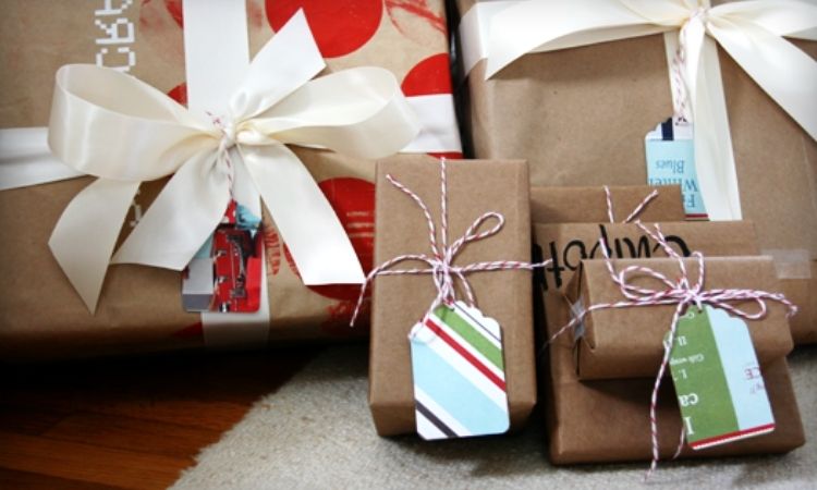 Wrap Boxes With Brown Paper Bags