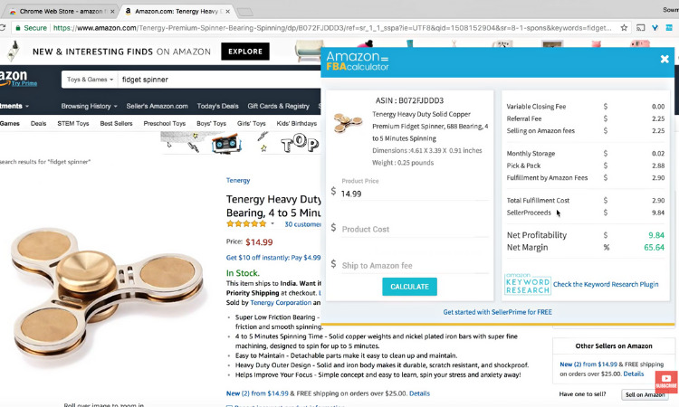 fba-calculator-free-amazon-analytic-tools