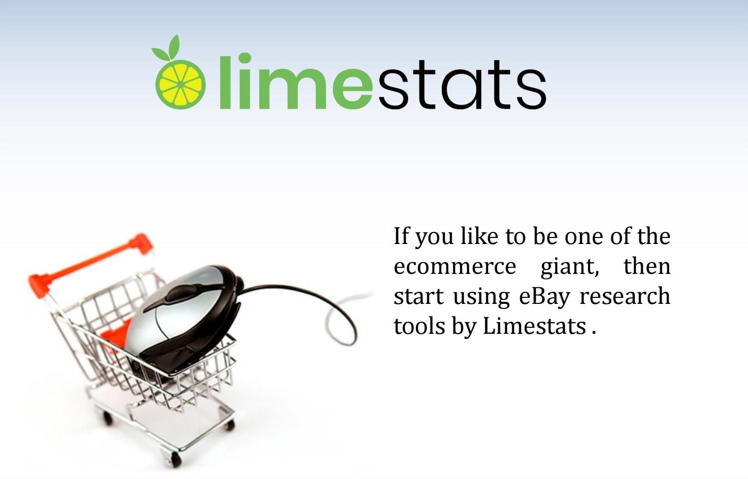 Limestats - eBay Analysis Tools